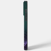 Twee spiralen Kleurrijke Moderne Abstracte Fractal Case-Mate iPhone Case (Achterkant / Links)