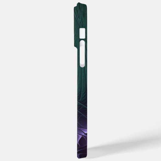 Twee spiralen Kleurrijke Moderne Abstracte Fractal Case-Mate iPhone Case (Achterkant / Links)