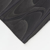 Twee spiralen Kleurrijke Moderne Abstracte Fractal Fleece Deken (Hoek)