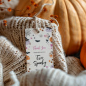 Twee spookachtige Halloween Cadeaulabel