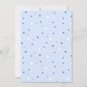 Twee Spooky Birthday Uitnodiging - Blauw (Achterkant)