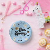 Twee Spooky Blue Halloween 2e verjaardagsfeest Papieren Kommen (Feest)