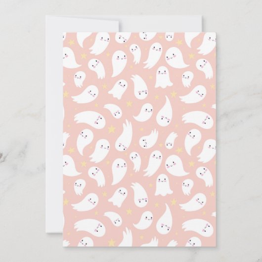 Twee Spooky Girl 2e Birthday Halloween Party (Achterkant)