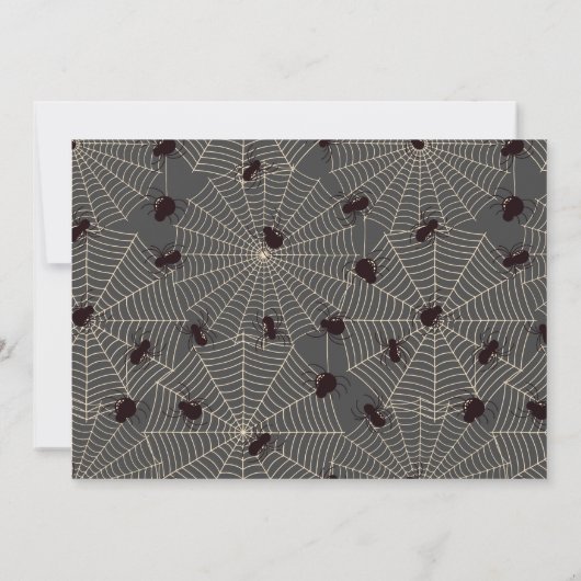 Twee Spooky Halloween Sinaasappel 2e Verjaardagsfo Kaart (Achterkant)