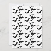 Twee Spooky Halloween Tweede verjaardagsfeestje Kaart (Achterkant)