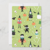 Twee spooky Halloween uitnodiging (Achterkant)