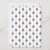 Twee Spooky Pink Halloween 2e uitnodiging (Achterkant)