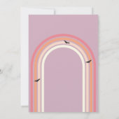 Twee Spooky Retro Halloween Ghost Verjaardag Kaart (Achterkant)