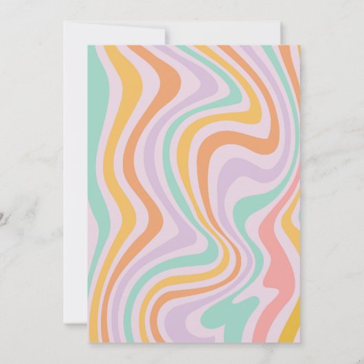 Twee spooky retro halloween jongen tweede verjaard kaart (Achterkant)