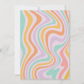 Twee spooky retro halloween meisje tweede verjaard kaart (Achterkant)