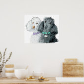 Twee spuitjes afdrukken poster (Keuken)