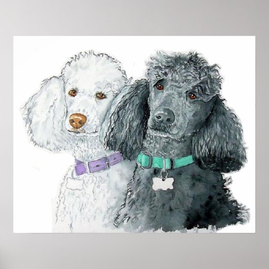 Twee spuitjes afdrukken poster (Voorkant)