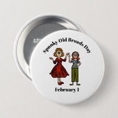 Twee Spunky Old Broads Button (Voorkant /achterkant)