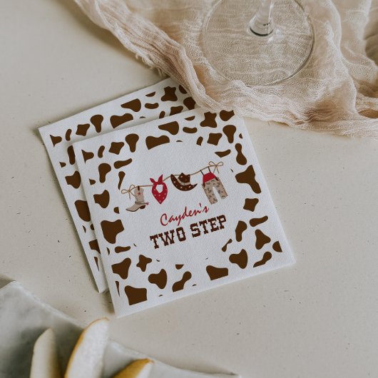 Twee stap voor de Westerne Cowboy 2e verjaardag va Servet