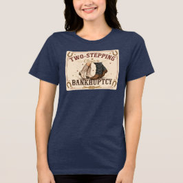 Twee stappen dichter bij faillissement Western tek Tri-Blend Shirt
