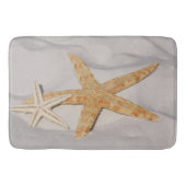 Twee Starfish in de zand Badmat (Voorkant)