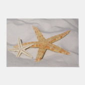 Twee Starfish in the Sand Large Deurmat (Voorkant)