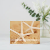 Twee Starfish Thinking van je Briefkaart (Staand voorkant)