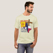 Twee staten hebben T-shirt nodig (Voorkant volledig)