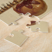 Twee sterren en een rudra vina uit de Musical Legpuzzel (Zijkant)