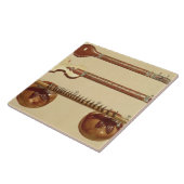 Twee sterren en een rudra vina uit de Musical Tegeltje (Zijkant)