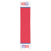 Twee sterren korte tafelloper (Voorkant)