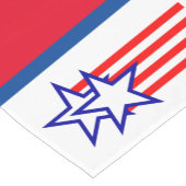 Twee sterren korte tafelloper (Hoek)