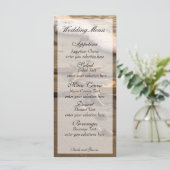 Twee sterren kustkaart menu (Staand voorkant)