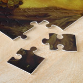 Twee sterren (olie op het paneel) legpuzzel (Zijkant)