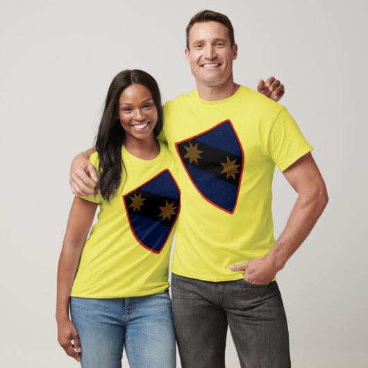 Twee sterren t-shirt (Unisex)