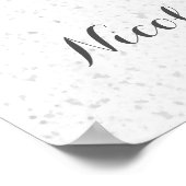 Twee sterren Vrijgezellenfeest-partijbanner Poster (Hoek)