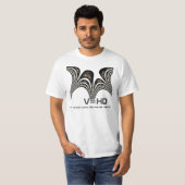 Twee sterrenstelsels Hubbles Wet T Shirt (Voorkant volledig)