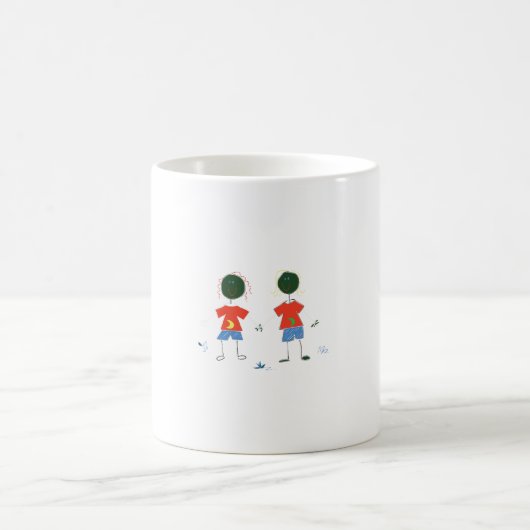 TWEE STOKFIGUREN. KOFFIEMOK (Center)