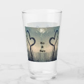 Twee stoomharten zijn en haar koppels glas (Voorkant)