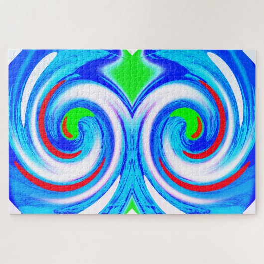 Twee stormen legpuzzel (Horizontaal)