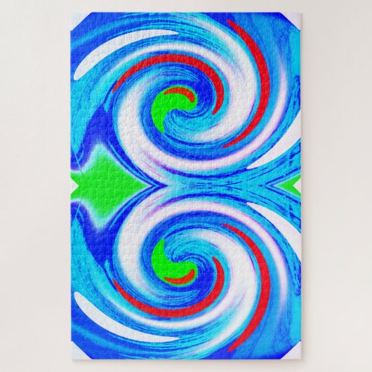 Twee stormen legpuzzel (Verticaal)