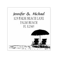 Twee Strandstoelen, oceaan parasol strand bruiloft