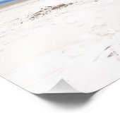 Twee strandstoelen op het Noord-Zee Foto Afdruk (Hoek)