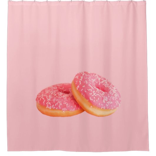 TWEE STRAWBERRY DOUGHNUTS MET SPRINKLES DOUCHEGORDIJN (Voorkant)