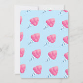 Twee Sweet Cotton Snoep Kinder tweede verjaardag Kaart (Achterkant)