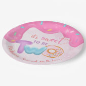 Twee Sweet Donut Birthday Bord (Gekanteld)