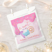 Twee Sweet Donut Birthday Bord Napkins Bedankzakje (Geknipt)