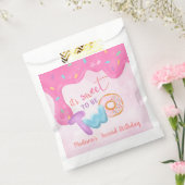 Twee Sweet Donut Birthday Bord Napkins Bedankzakje (Gezegeld)