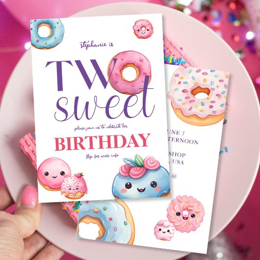 Twee Sweet Donut Birthday Kaart