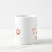 Twee Sweet Donuts 2e verjaardagsfeestje Koffiemok (Center)