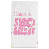 TWEE SWEET DONUTS KLEIN CADEAUZAKJE (Voorkant)