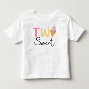 TWEE Sweet Ice Cream Summer Treat 2e verjaardag Kinder Shirts
