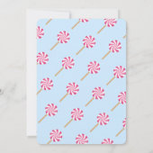 Twee Sweet Lollipop Schattigee Kinder tweede verja Kaart (Achterkant)