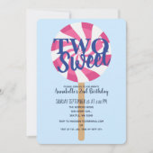 Twee Sweet Lollipop Schattigee Kinder tweede verja Kaart (Voorkant)