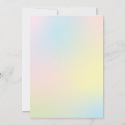 Twee Sweet Pastel Snoep Shop Tweede Verjaardag Kaart (Achterkant)